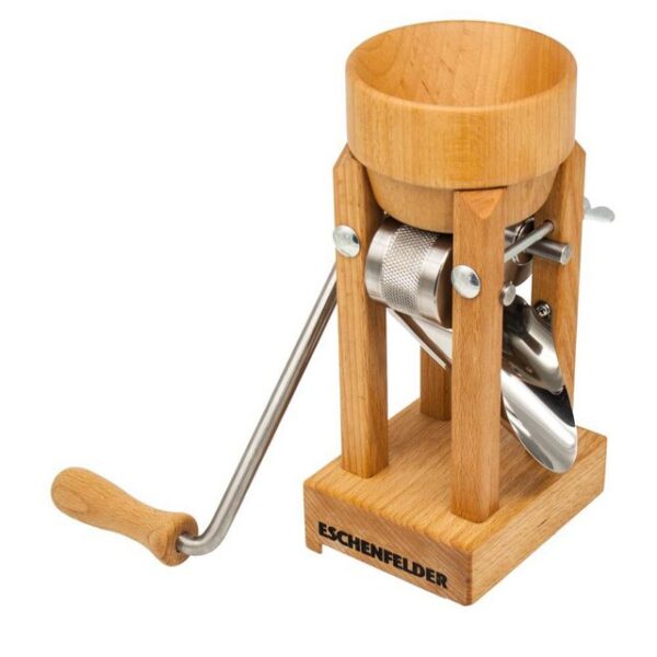 Eschenfelder Getreidemühle Eschenfelder Kornquetsche Tischmodell mit Holztrichter